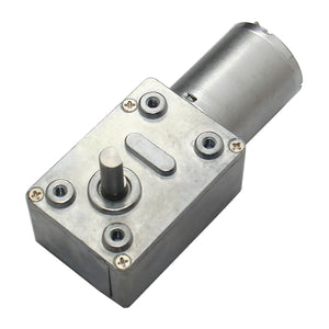 12V 10Rpm 4632GW-370 High Torque DC Turbo Worm Reducer Gear Motor