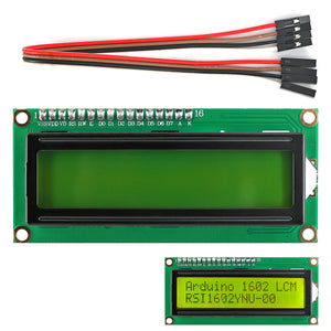 I2C / IIC LCD 1602 Yellow-green Display Module w/ 4P Wire for Arduino