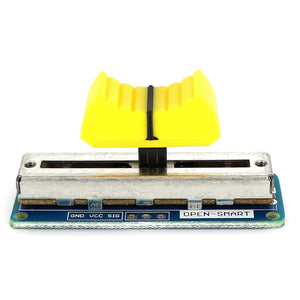 Slide Potentiometer Sensor Module Volume Control for Arduino - Yellow
