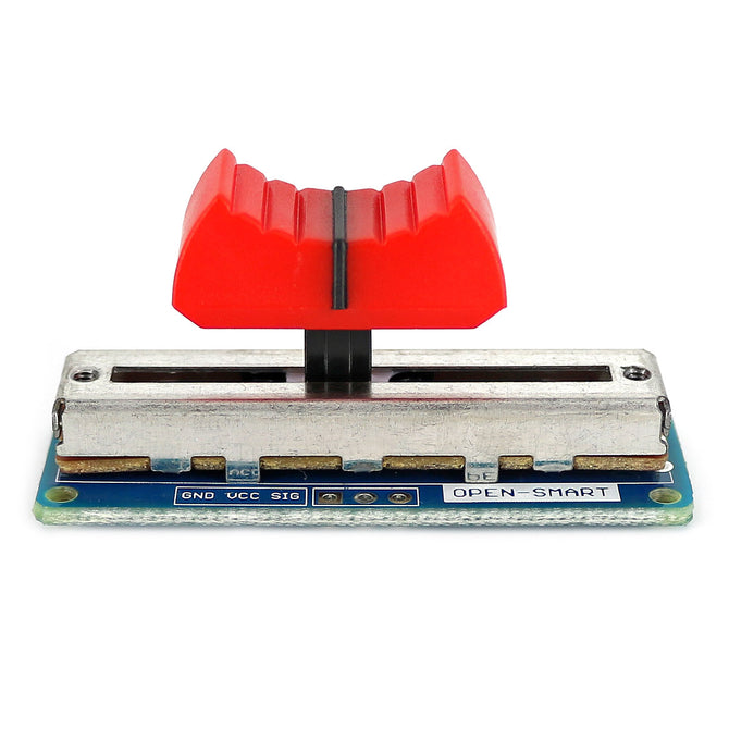 Slide Potentiometer Sensor Module Volume Control for Arduino - Red