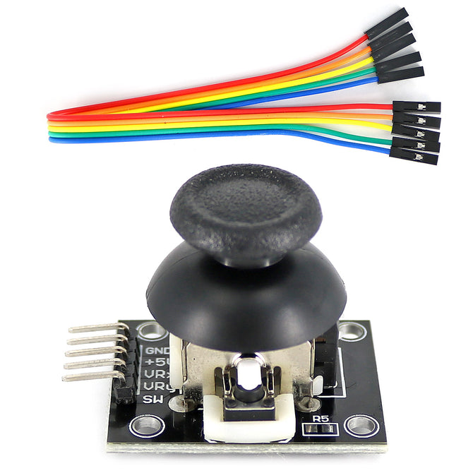 PS2 Thumb Joystick Game Controller Sensor Module w/ Cable for Arduino