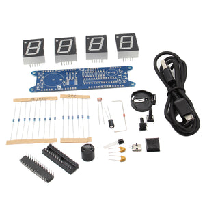 DIY EC1621 DS3231 Rotation LED Electronic Clock & Acrylic Shell Kit