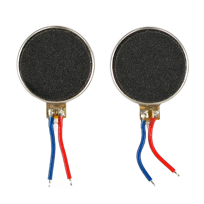 Mini 1020 Flat Vibrating Vibration Motor DC Motor - Black