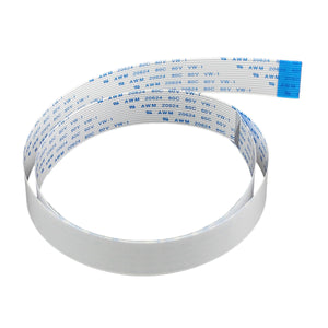 Flex Cable Set for Raspberry Pi Camera - White (30cm, 50cm, 100cm)