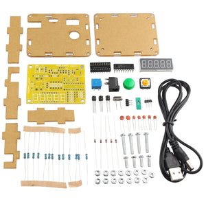 DIY Frequency Tester 1Hz~50MHz Crystal Counter Meter w/ Housing Kit