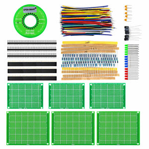 OPEN-SMART PCB Experiment Board Kit w/ Tin Wire / LED / Pin Header