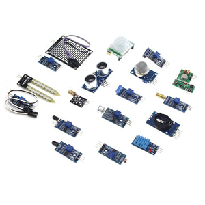 Eicoosi 16 In 1 Sensor Module Kit For Raspberry Pi 3B / 2B / B+