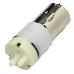 370 Motor Micro USB Silent Water Pump DC 12.0V - White + Silver