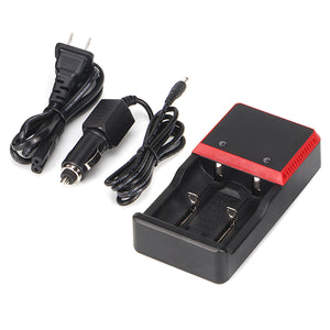 Ultrafire HXY-H2e Universal 2 Channels Battery Charger - Black