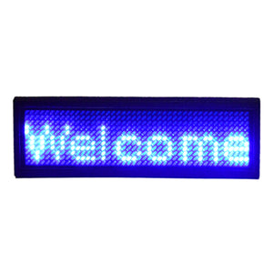 Professional LED Plate - Blue + Black