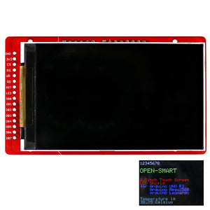 3.2" 240 * 400 TFT LCD Shield Module w/ Temperature Sensor for Arduino