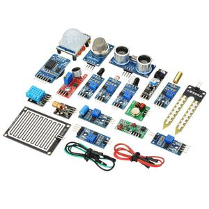 16-In-1 Sensor Module Kit for Raspberry Pi 3B / 2B / B+ - Blue