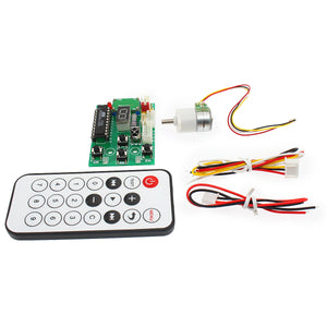 Micro Stepping Gear Motor With Drive 15BY-DC5.0V-1:50 - White + Green