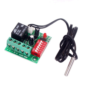 DIY W1701 Adjustable Temperature Detect Switch w/ Waterproof Probe