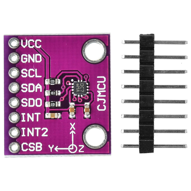 CJMCU-222E BMA222E Mini 3-Axis Acceleration Sensor Module - Purple