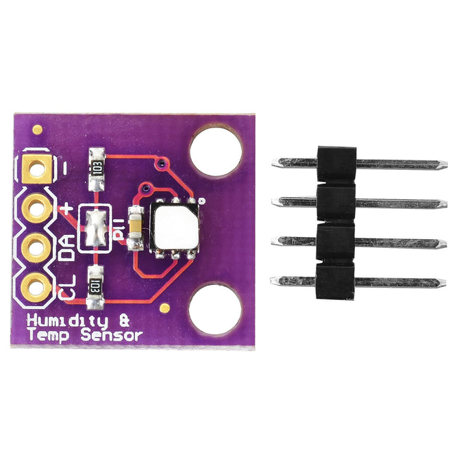 GY-213V-SI7021 Digital Humidity Temperature Sensor Module - Purple