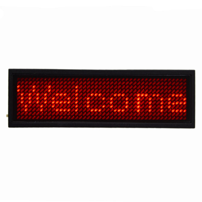 Professional PVC Red LED Plate - White + Yellow (AC 110~220V)