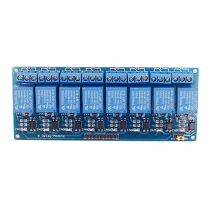 5V 8-Channel Relay Module with Optocoupler Isolation