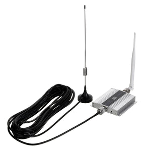 2100MHz WCDMA 3G Mobile Phone Signal Booster - Silvery White (US Plugs)