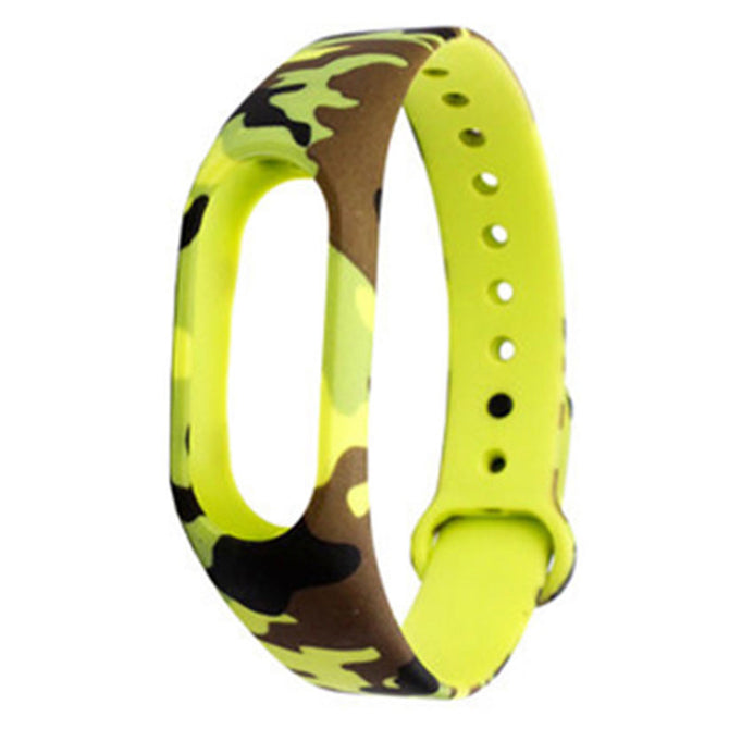 Replacement TPU Wrist Band for Xiaomi MI Band 2 - Camouflage