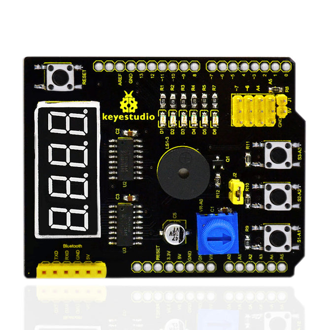 Keyestudio Multi-purpose Shield V2 Expansion Board for Arduino Starter