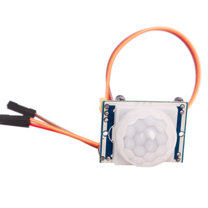 HC-SR501 Human Infrared Sensor Detector Module w/ 3-Pin Cable - Blue