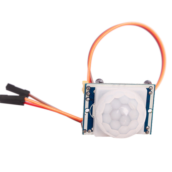 HC-SR501 Human Infrared Sensor Detector Module w/ 3-Pin Cable - Blue
