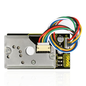Keyestudio TS-104 PM2.5 Shield Board for Arduino - Black + Yellow