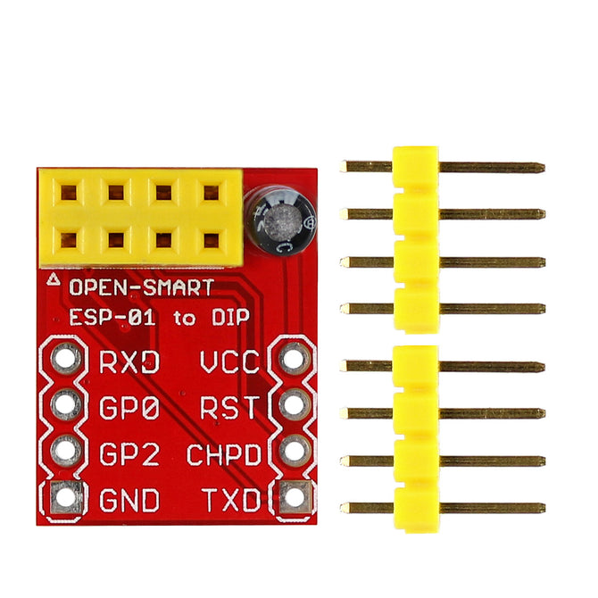 OPEN-SMART ESP8266 ESP-01 to DIP Wi-Fi Breadboard Module for Arduino