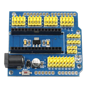 Nano V3.0 Shield UNO Shield Expansion Board for Arduino - Blue +Yellow