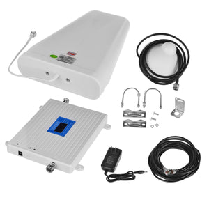 GSM / 2G 3G 4G Mobile Phone Signal Booster - White (US Plugs)