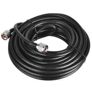 50ohm Pure Copper Mobile Phone Signal Booster Coaxial Cable (10m)