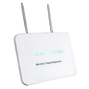 DC 12V 2A 433MHz Ni-Hi Wireless Signal Repeater - White
