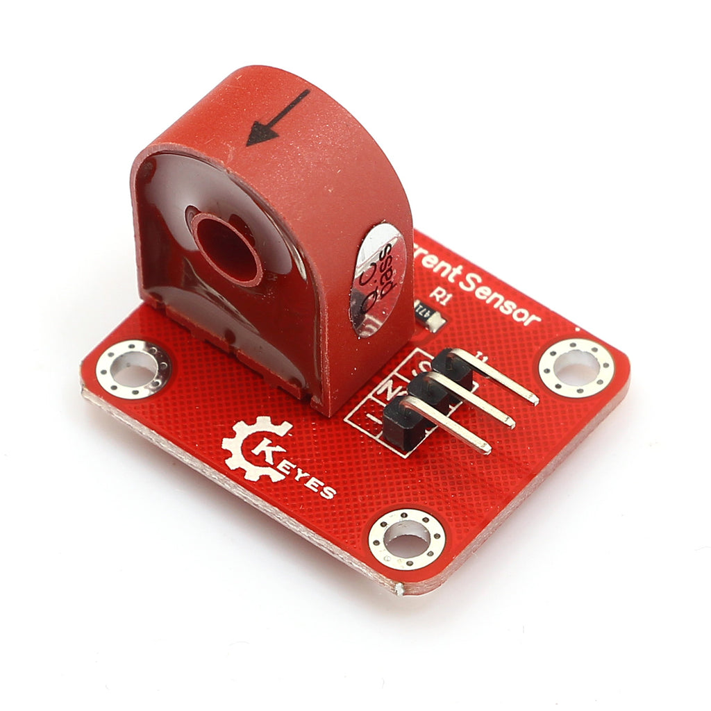 KEYES FR4 Current Sensor / Current Measuring Module for Arduino - Red ...