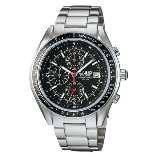 Casio Edifice EF-503D-1AV Watch - Silver + Black (Without Box)