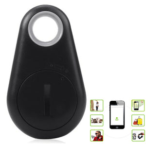 KICCY Water Drop Shaped Smart Bluetooth 4.0 Tracker GPS Locator- Black