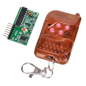 2262/2272 4-Way Wireless Remote Control M4 Not Lock Receiving Plate