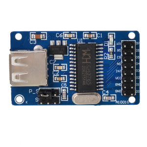 CH376S Flash Drive Reading Writing Communication Module - Blue
