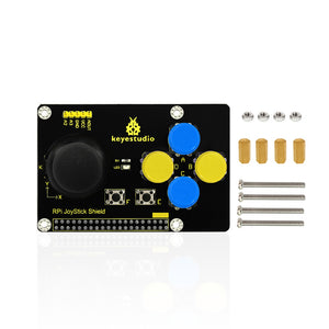 Keyestudio KS0211 RPI JoyStick Shield for Raspberry Pi -Black + Yellow