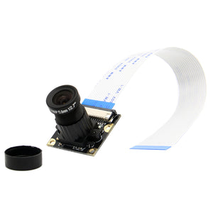 Geekworm 5M 1080P Night Vision Camera for Raspberry Pi - White + Black