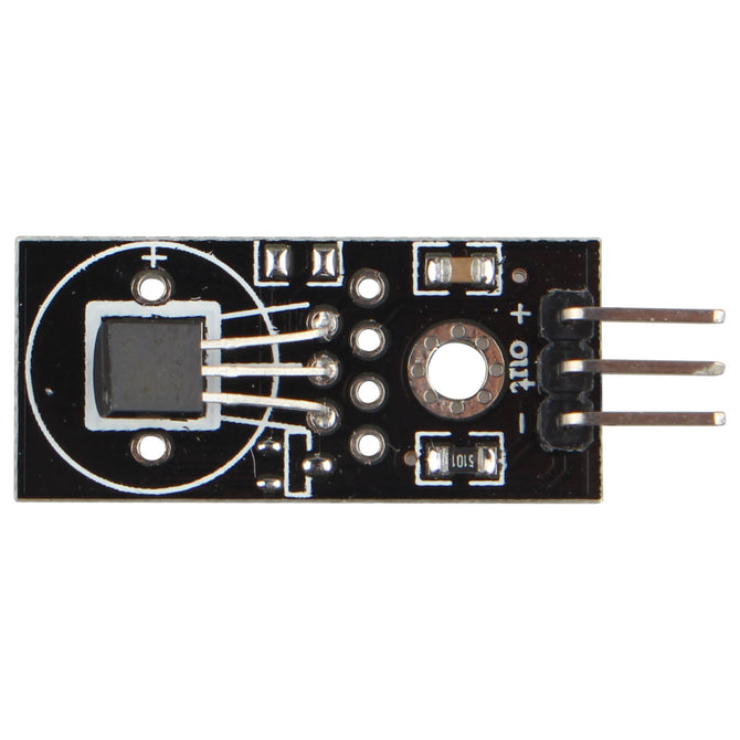 Hengjiaan DS18B20 Digital Temperature Sensor Module - Black + Silver