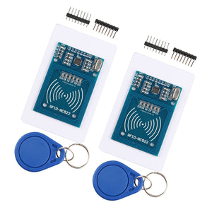 Hengjiaan NFC RFID RC522 RF IC Card Sensor RFID Reader Modules (2 PCS)