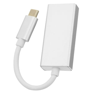 BSTUO USB 3.1 Type-C Male to Displayport Female Adapter - Silver