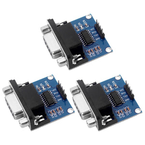 3V-5V Serial Port RS232 to TTL Converter Modules - Blue (3 PCS)