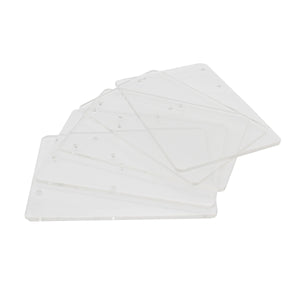 Acrylic Experimental Platform Plates for Arduino UNO R3 (5 PCS)