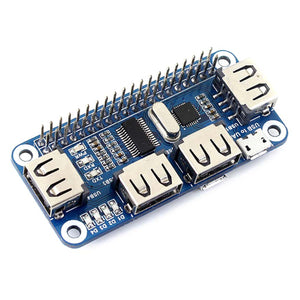 Waveshare USB HUB HAT for Raspberry Pi Zero/Zero W/3B/2B