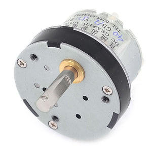 50RPM Output Speed Reducing 5mm Shaft Dia Gearbox Geared Motor (DC12V)