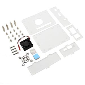 Geekworm Arcylic Case + Cooling Fan + Heatsink Kits for Orange Pi