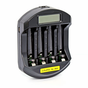Soshine LCD Charger LiFePO4 Ni-MH 14500 10440 AA AAA Quick charger