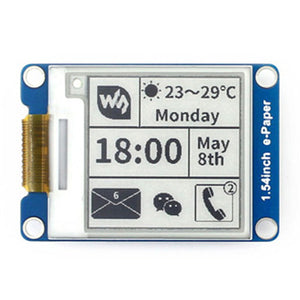 Waveshare 1.54" E-Ink Display Module for Arduino / Nucleo / Pi